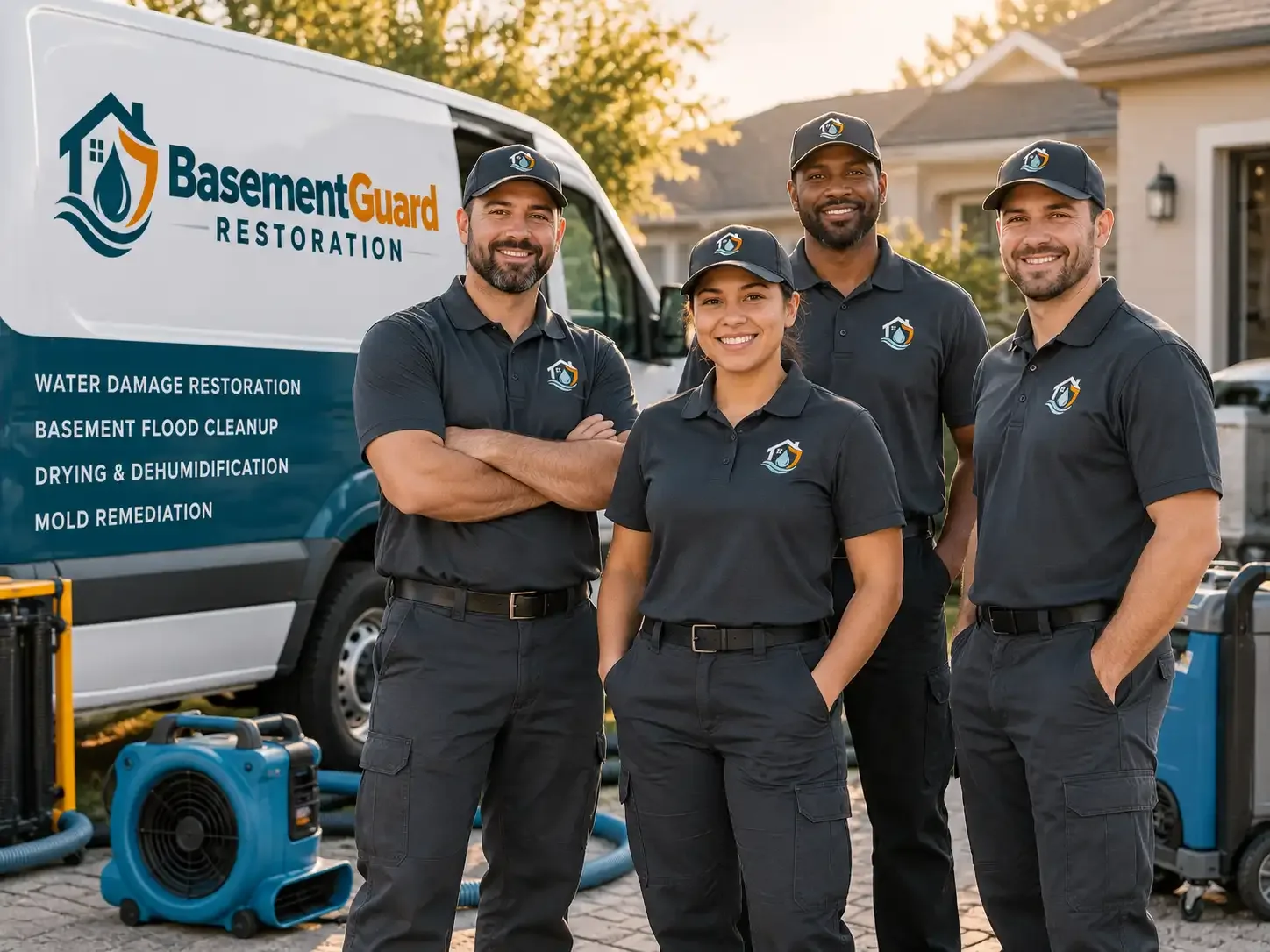 Basement Water Damage Restoration company in Edna, KS